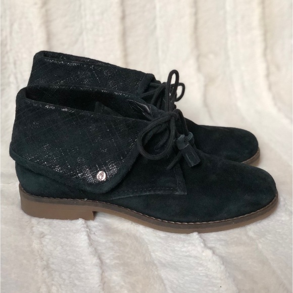 Hush Puppies black sparkle chukka desert boots - women’s size 7 - Picture 9 of 9